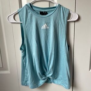 Adidas Tie-Front Muscle Tank